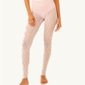 NWT Free People Layered In Lace Leggings Medium.